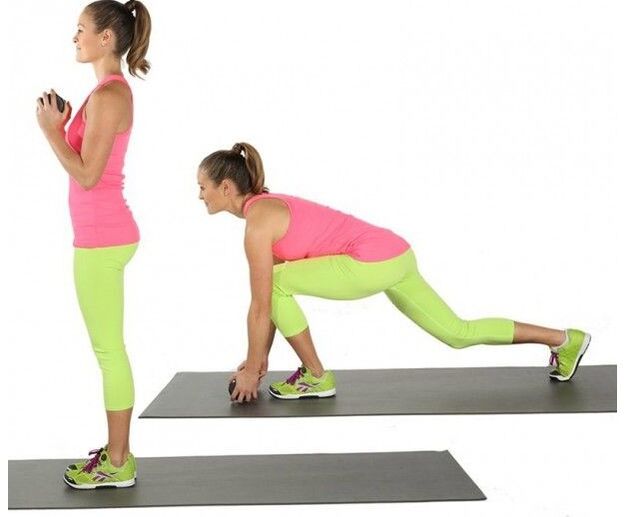 Physical exercise burning fat