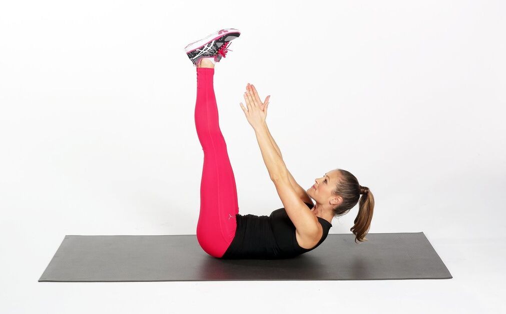 Rotate with feet tightening