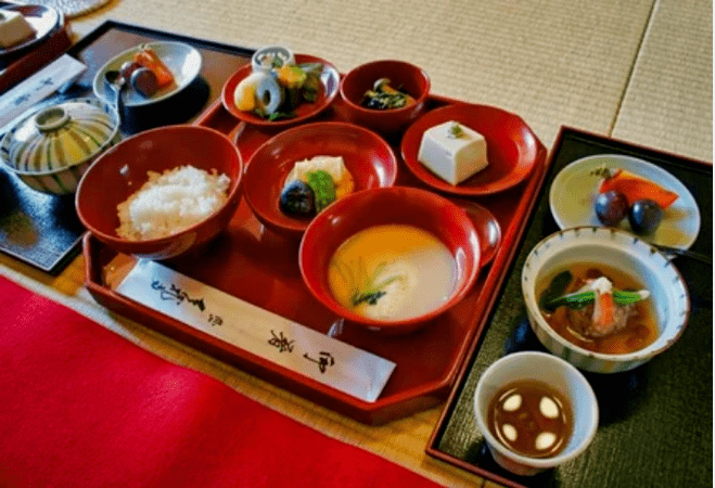 Japanese diet small portion