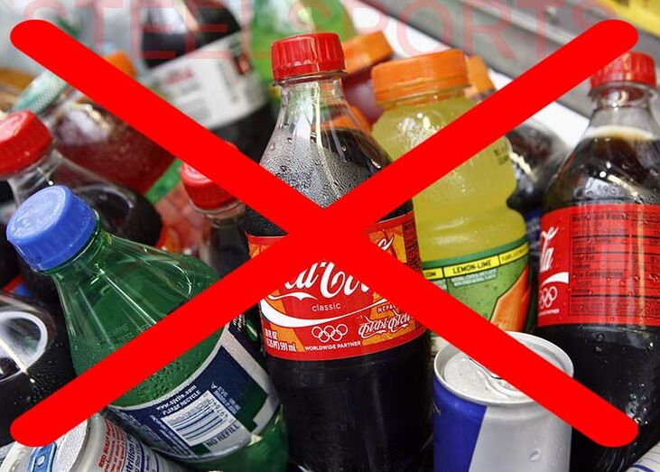 Carbonated drinks should be excluded from the diet when losing weight in a week