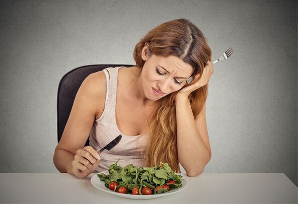girl eating vegetables with mediterranean diet