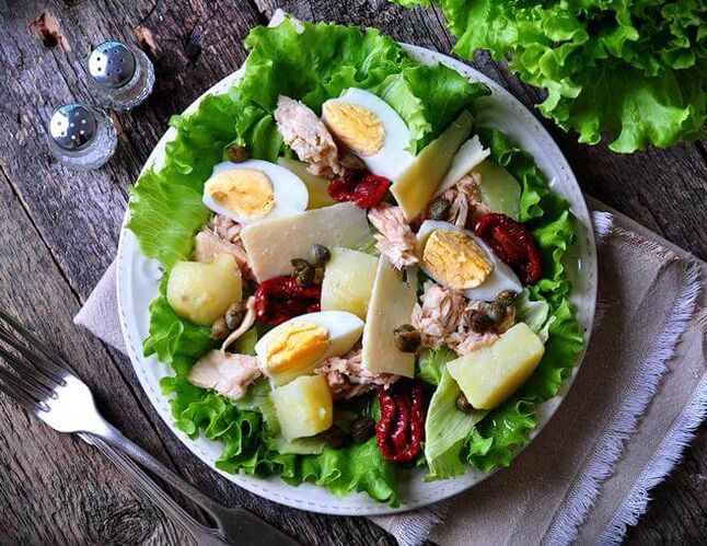 Canned Tuna Salad in a Low Carb Diet Diet